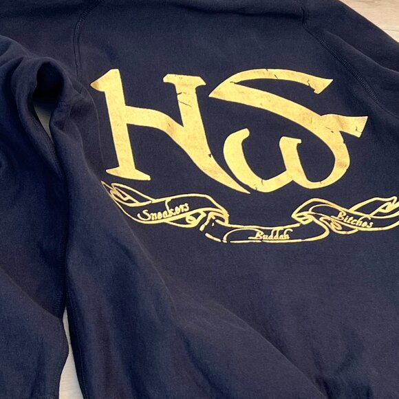 2013 HUF x Nas Limited Edition "N.Y. State of Mind" Zip Up Black Hoodie Men's M - Picture 4 of 16